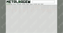 Desktop Screenshot of metalrage.com